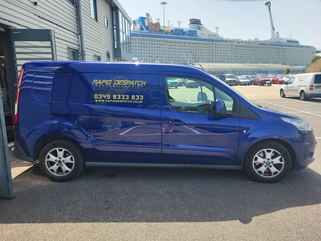 Rapid Dispatch delivery van